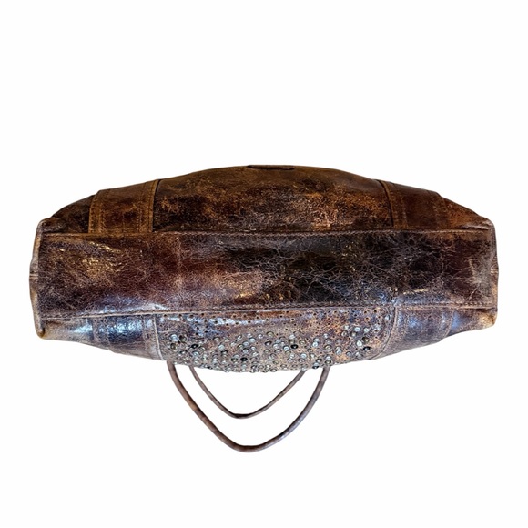 Frye Deborah Leather Studded Tote Bag - Picture 4 of 11